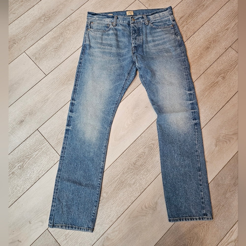 NWOT J.Crew 770 Straight Leg Light Wash 34×32